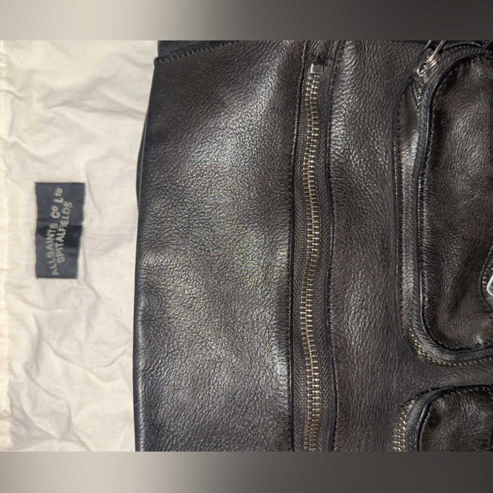 Authentic Allsaints Leather Bag.